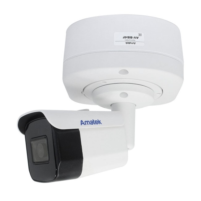 Распределительная коробка для видеокамер, пластик Amatek AV-BB4F