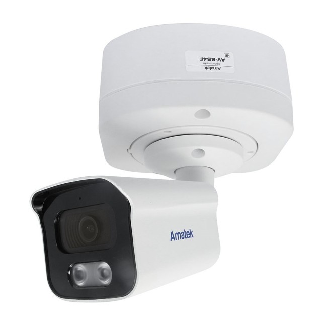 Распределительная коробка для видеокамер, пластик Amatek AV-BB4F