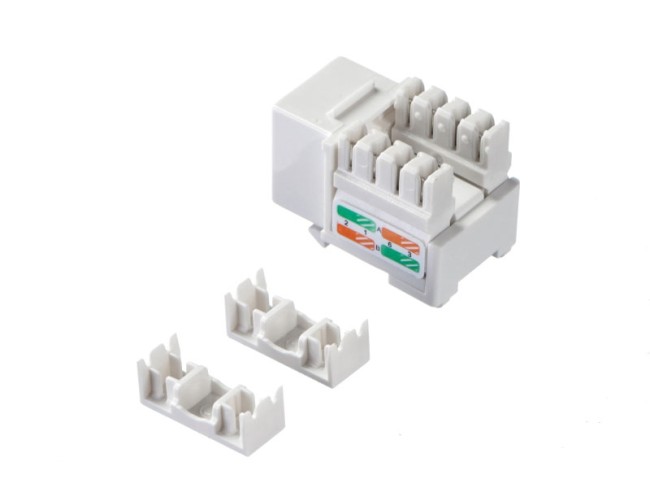 Модуль Keystone неэкранированный, RJ45, cat.6, 90°, 110/Krone тип, под инструмент, KE, белый, NETKO Expert CKC Модуль Keystone неэкранированный, RJ45, cat.6, 90°, 110/Krone тип, под инструмент, KE, белый, NETKO Expert CKC