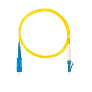 Патч-корд оптический переходной LC-SC/UPC SM Simplex 3.0мм 9/125, LSZH 10 шт