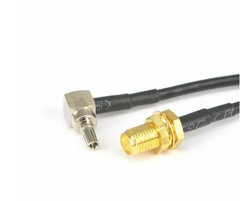 Адаптер для модема (пигтейл) CRC9-SMA(female) кабель RG174 15см. комплект 10 шт