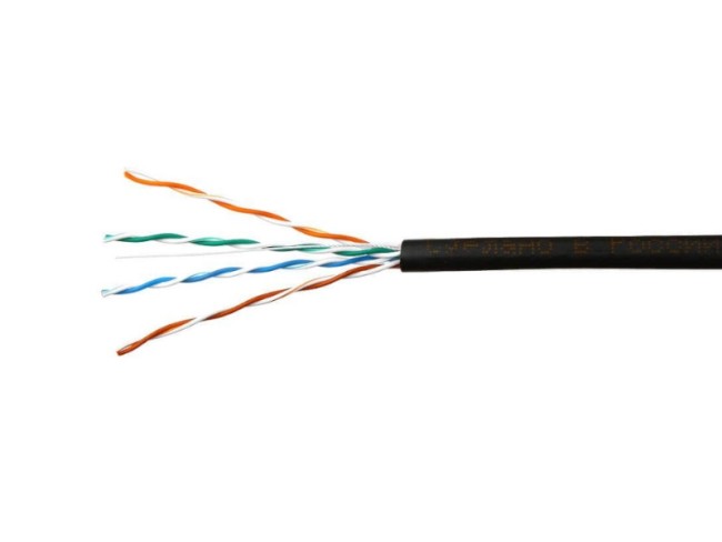 Кабель Skynet Premium UTP4 cat.5е, одножильный, Cu, Проходит Fluke тест, для наружных работ, черный 30м Кабель Skynet Premium UTP4 cat.5е, одножильный, Cu, Проходит Fluke тест, для наружных работ, черный 30м