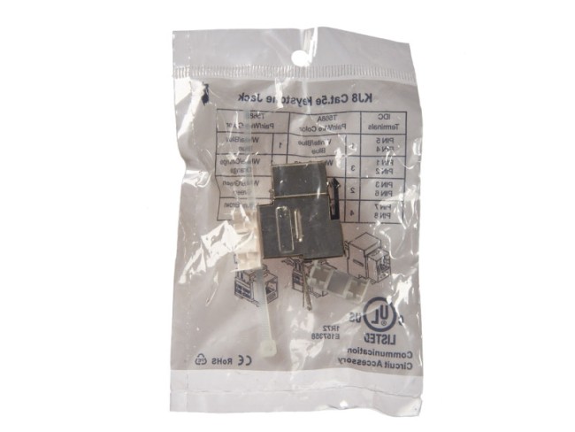 Модуль Keystone экранированный, RJ45, cat.5e, 90°, 110/Krone тип, под инструмент, KE, металлик, NETKO Expert CKC Модуль Keystone экранированный, RJ45, cat.5e, 90°, 110/Krone тип, под инструмент, KE, металлик, NETKO Expert CKC