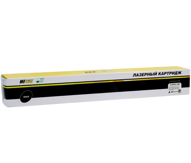 Тонер-картридж Hi-Black (HB-C-EXV51 BK) для Canon iR Advance C5535i/C5540i/C5550i/C5560i, Bk, 69K Тонер-картридж Hi-Black (HB-C-EXV51 BK) для Canon iR Advance C5535i/C5540i/C5550i/C5560i, Bk, 69K