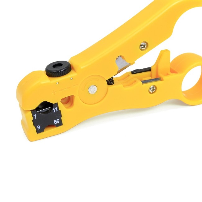 AT-352 - универсальный инструмент (стриппер) для зачистки кабеля AT-352 - универсальный инструмент (стриппер) для зачистки кабеля