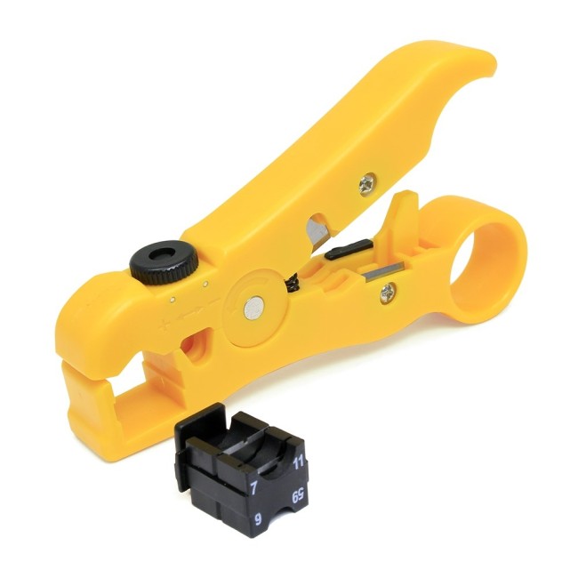 AT-352 - универсальный инструмент (стриппер) для зачистки кабеля AT-352 - универсальный инструмент (стриппер) для зачистки кабеля