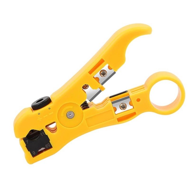 AT-352 - универсальный инструмент (стриппер) для зачистки кабеля AT-352 - универсальный инструмент (стриппер) для зачистки кабеля