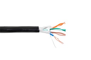 Кабель FTP 5E PROFI line 4x2xAWG24, наружный, Eletec,, медь, Россия 305 м