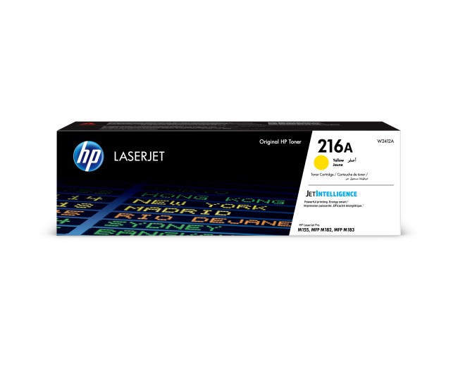 Картридж лазерный 216A для HP MFP M182/ M183, 0,85К (O) желтый W2412A Картридж лазерный 216A для HP MFP M182/ M183, 0,85К (O) желтый W2412A