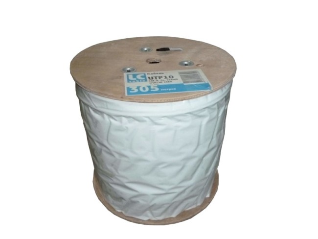 Кабель LC UTP10 cat.3, , 0,40мм, нг(А)-HF LSZH, серый 305м Кабель LC UTP10 cat.3, , 0,40мм, нг(А)-HF LSZH, серый 305м