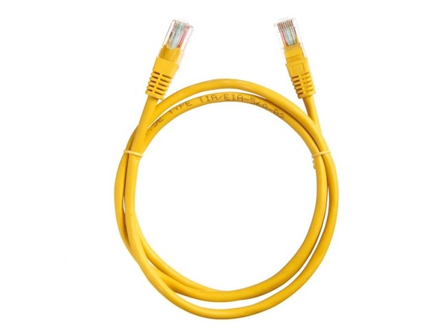 Патч-корд Technolink UTP4 cat 5e, ВС, LSZH, желтый, литой коннектор 20 шт Патч-корд Technolink UTP4 cat 5e, ВС, LSZH, желтый, литой коннектор 20 шт