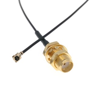 Адаптер для модема (пигтейл) U.fl(IPEX)-SMA(female) кабель RF1.13 15см. комплект 5 шт