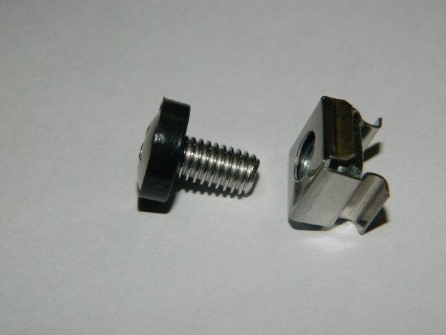 Крепежный набор, крестовой, размер M6 на 12 с прокладкой, 200 шт.