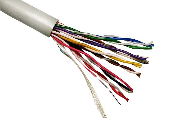 Кабель Cabletech UTP10 cat.3, , 0,45мм, CCA, серый 20м Кабель Cabletech UTP10 cat.3, , 0,45мм, CCA, серый 20м