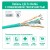 Кабель U/UTP4 cat.6, 4 пары 23 AWG BC, с крестовиной, нг(А)-LSLTx, зеленый; одножильный, FLUKE TEST, NETKO Expert СКС 10м Кабель U/UTP4 cat.6, 4 пары 23 AWG BC, с крестовиной, нг(А)-LSLTx, зеленый; одножильный, FLUKE TEST, NETKO Expert СКС 10м