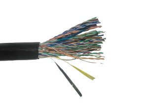Кабель UTP50 cat.5e, , 24 AWG, наружный, черный 10м
