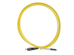 Патч-корд оптический переходной LC-FC/UPC SM Simplex 3.0мм 9/125, LSZH