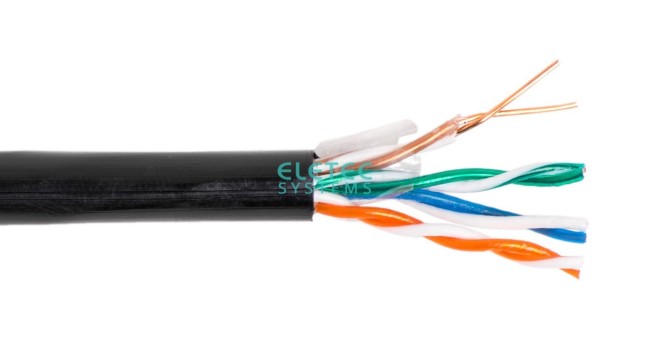 Кабель U/UTP 5E SMART line 4x2xAWG24, наружный, ELECTROLINK,, медь 100 м