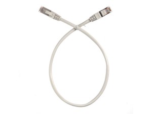 Патч-корд FTP4 cat.5e, литой коннектор, серый, Netko CKC 5 шт