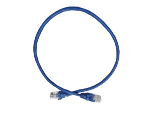 Патч-корд UTP4 cat.5е, CCA, LSZH, синий, литой коннектор NETKO Optima 20 шт