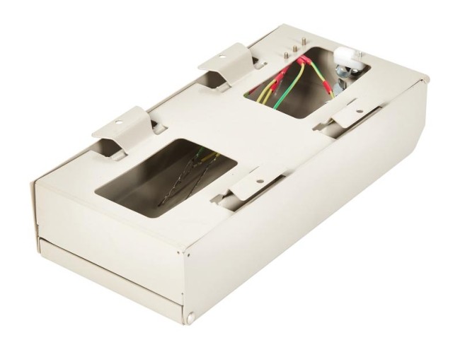 Коробка распределительная на 10 (макс d кабеля 10мм) плинтов металлическая (28*13,5*7см), замок РАСПРОДАЖА Коробка распределительная на 10 (макс d кабеля 10мм) плинтов металлическая (28*13,5*7см), замок РАСПРОДАЖА