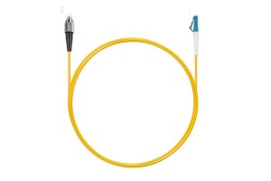 Патч-корд оптический переходной LC-FC/UPC SM Simplex 3.0мм 9/125, LSZH 10 шт