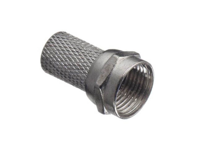 Штекер F (гайка) на RG-59 (медь) (F113-56), NETKO Optima EOL Штекер F (гайка) на RG-59 (медь) (F113-56), NETKO Optima EOL