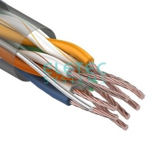 Кабель UTP 5E Eletec 4x2xAWG24, STRANDED (многопроволочные жилы),, медь 305 м