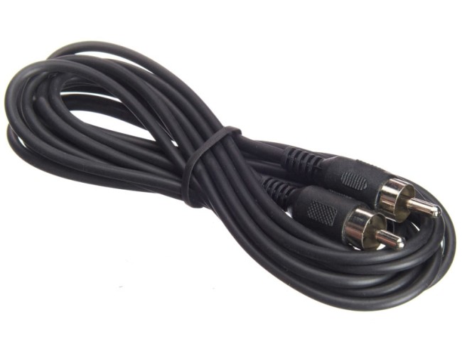 Шнур аудио-видео: 1RCA-1RCA ( длина 3 м, литой), NETKO Optima Шнур аудио-видео: 1RCA-1RCA ( длина 3 м, литой), NETKO Optima