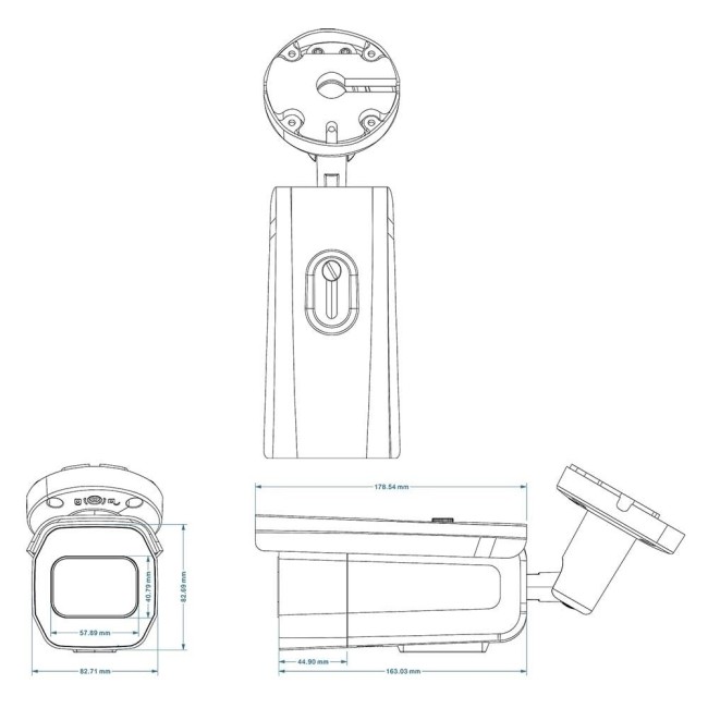 AC-IS505ZS - уличная IP видеокамера 5Мп AC-IS505ZS - уличная IP видеокамера 5Мп