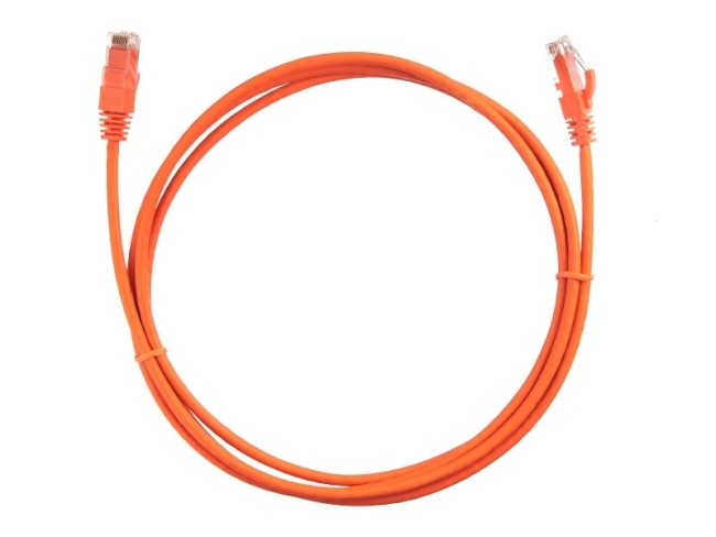Патч-корд UTP4 cat.6, литой коннектор, LSZH, оранжевый, Netko CKC Патч-корд UTP4 cat.6, литой коннектор, LSZH, оранжевый, Netko CKC