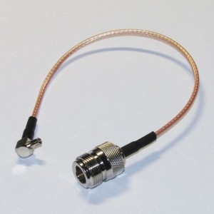 Адаптер для модема (пигтейл) TS9-N(female) кабель RG316 15см. комплект 20 шт