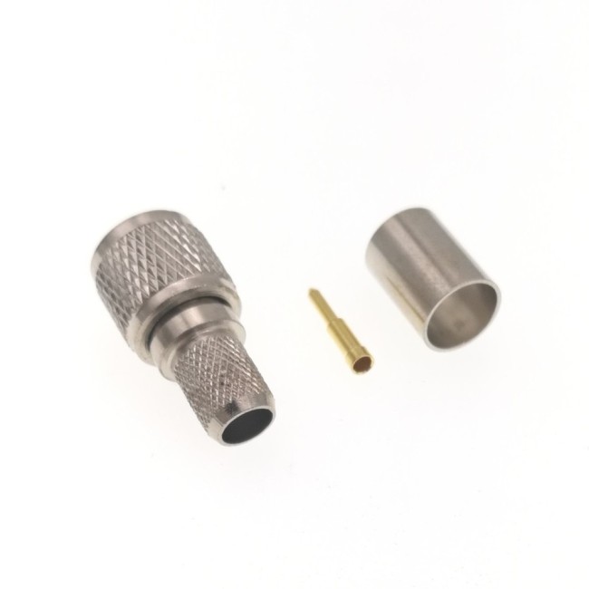 ВЧ-разъём mini UHF(male) обжимной под кабель 5D-FB комплект 10 шт