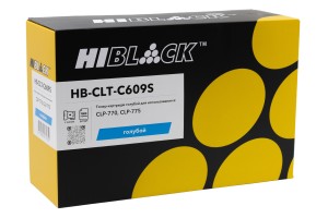 Картридж Hi-Black (HB-CLT-C609S) для Samsung CLP-770/775, Восстановленный, C, 7K