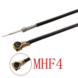 Адаптер для модема (пигтейл) IPEX4(MHF4)-без разъёма кабель RF0,81 30см. комплект 5 шт