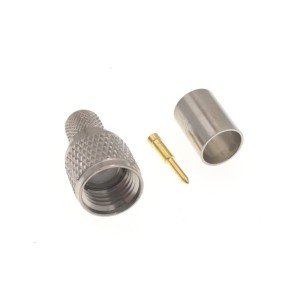 ВЧ-разъём mini UHF(male) обжимной под кабель 5D-FB комплект 20 шт