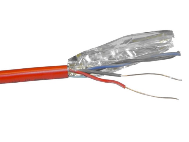 Кабель сигнальный NETKO, экранированный, КПСЭнг (А) - FRLS, 2*2*0.75мм2 (1.0мм) 3м, красный Кабель сигнальный NETKO, экранированный, КПСЭнг (А) - FRLS, 2*2*0.75мм2 (1.0мм) 3м, красный