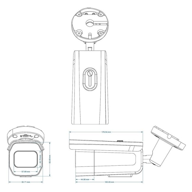 AC-IS805ZS - уличная IP видеокамера 8Мп AC-IS805ZS - уличная IP видеокамера 8Мп