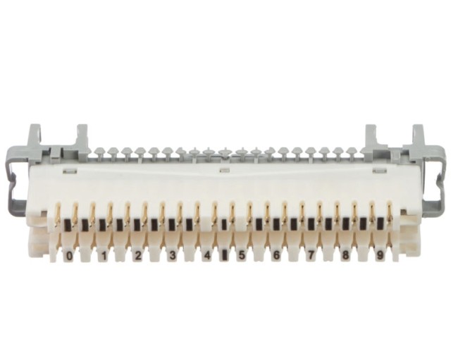 Плинт LSA Profil размыкаемый, ABS, 10 пар, медные контакты, универсальный, нумерация (0-9), бело-серый NETKO Optima 5шт Плинт LSA Profil размыкаемый, ABS, 10 пар, медные контакты, универсальный, нумерация (0-9), бело-серый NETKO Optima 5шт