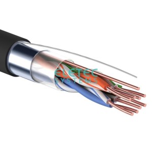 Кабель FTP 5E SMART line 4x2xAWG24, наружный, Eletec,, медь, Россия 30 м