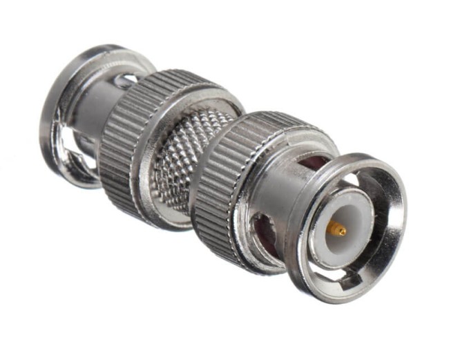 Коннектор BNC штекер-штекер, цинк/медь NETKO Optima