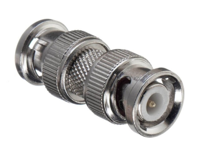 Коннектор BNC штекер-штекер, цинк/медь NETKO Optima