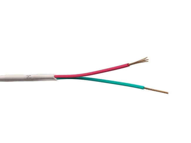 Кабель Телефонный 2с, CCS, Eurocable, 20м, плоский, белый Кабель Телефонный 2с, CCS, Eurocable, 20м, плоский, белый