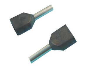 Штыревой втулочный кабельный наконечник TE 7510 (НШВИ F=10мм) 2х0,75мм2, изолированный, серый, 100шт, NETKO Optima 10шт