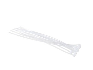 Стяжка нейлоновая 200*3.6 /100 шт (белая), NETKO Optima