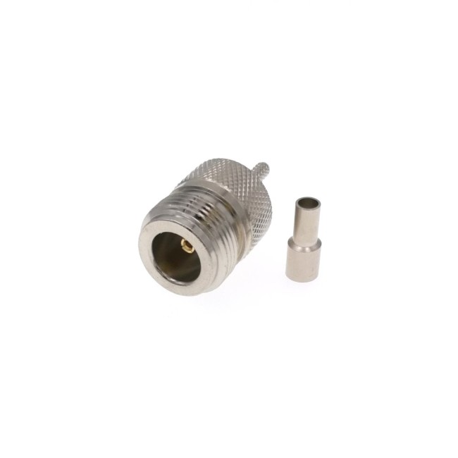 ВЧ-разъём N(female) обжимной под кабель RG-316 комплект 5 шт