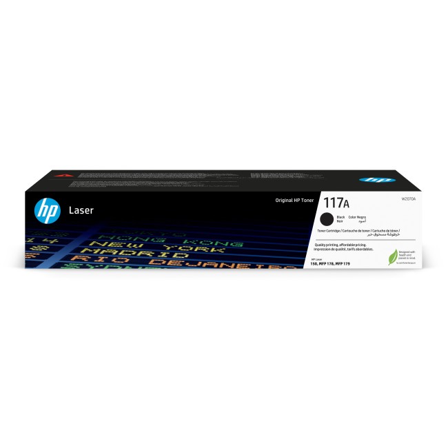 Картридж 117 для HP Laser 150/MFP 178/179, 1К (O) чёрный W2070A