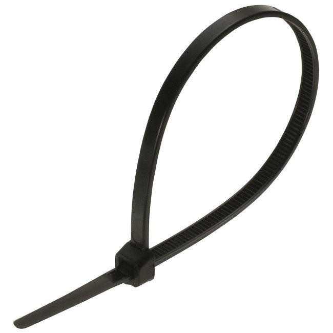 Хомут нейлоновый Eletec 140х2,5 черный (100 шт) 5 шт