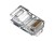 Коннектор RJ45 (8p8c) cat.5е, для одножильного и многожильного кабеля (нож с 3-мя зубцами), 100шт., NETKO Expert CKC Коннектор RJ45 (8p8c) cat.5е, для одножильного и многожильного кабеля (нож с 3-мя зубцами), 100шт., NETKO Expert CKC
