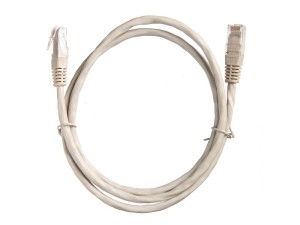Патч-корд Technolink UTP4 rj45-rj45, cat.6, BC, серый, литой коннектор